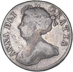 1707 Halfcrown - Anne British Silver Coin