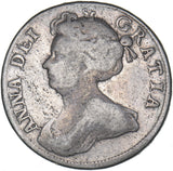 1707 Halfcrown - Anne British Silver Coin