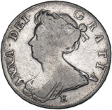 1708 E Halfcrown (Edinburgh Mint) - Anne British Silver Coin