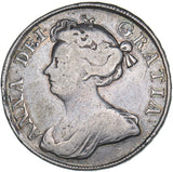 1713 Halfcrown - Anne British Silver Coin