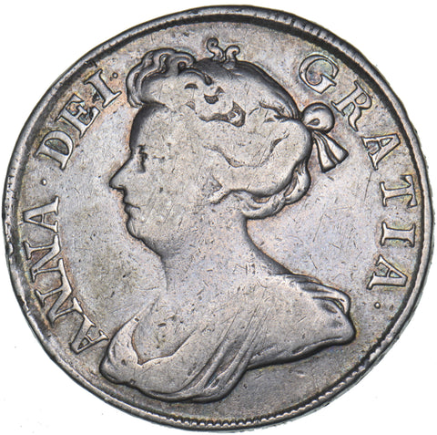 1713 Halfcrown - Anne British Silver Coin