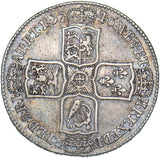 1746 Lima Halfcrown - George II British Silver Coin - Nice