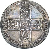 1746 Lima Halfcrown - George II British Silver Coin - Nice