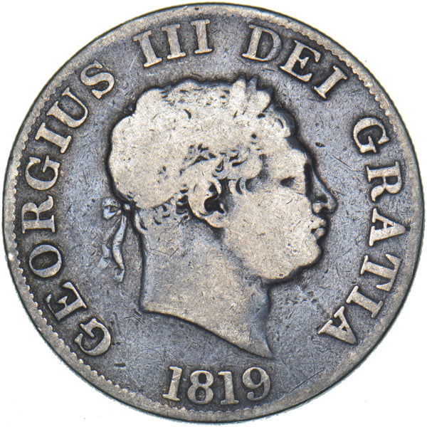 1819 Halfcrown - George III British Silver Coin