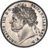 1820 Halfcrown - George III British Silver Coin - Very Nice