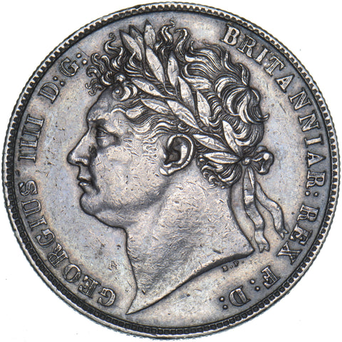 1823 Halfcrown - George IV British Silver Coin - Nice