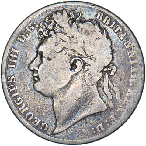1824 Halfcrown - George IV British Silver Coin