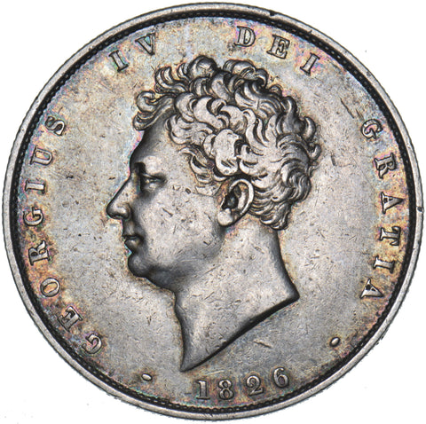 1826 Halfcrown - George IV British Silver Coin - Nice