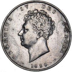 1829 Halfcrown (Ex-Mount) - George IV British Silver Coin