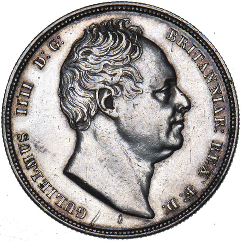 1834 Halfcrown (WW in block) - William IV British Silver Coin - Nice