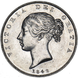 1842 Halfcrown - Victoria British Silver Coin - Superb