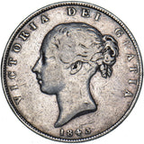 1843 Halfcrown - Victoria British Silver Coin