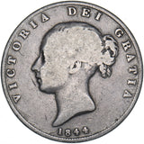 1844 Halfcrown - Victoria British Silver Coin