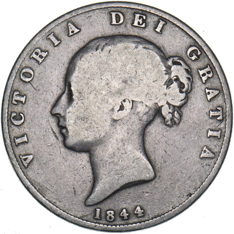 1844 Halfcrown - Victoria British Silver Coin