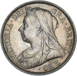 1896 Halfcrown - Victoria British Silver Coin - Very Nice