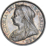 1897 Halfcrown - Victoria British Silver Coin - Superb