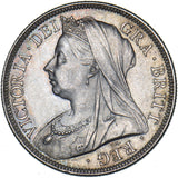 1900 Halfcrown - Victoria British Silver Coin - Superb