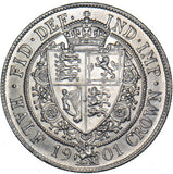 1901 Halfcrown - Victoria British Silver Coin - Superb