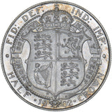 1902 Matt Proof Halfcrown - Edward VII British Silver Coin - Superb