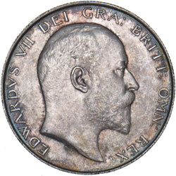 1902 Halfcrown - Edward VII British Silver Coin - Superb