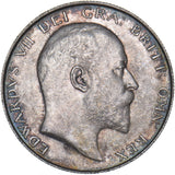 1902 Halfcrown - Edward VII British Silver Coin - Superb