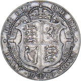 1905 Halfcrown - Edward VII British Silver Coin
