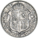 1919 Halfcrown - George V British Silver Coin - Nice