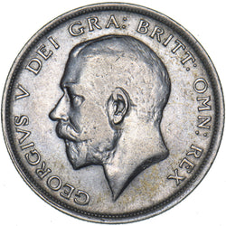 1920 Halfcrown - George V British Silver Coin - Nice