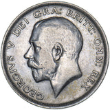 1920 Halfcrown - George V British Silver Coin - Nice