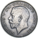 1921 Halfcrown - George V British Silver Coin - Very Nice
