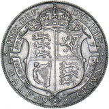 1921 Halfcrown - George V British Silver Coin - Very Nice