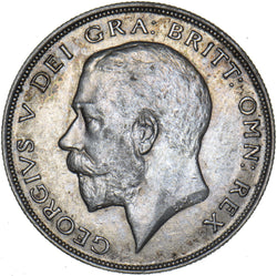 1923 Halfcrown - George V British Silver Coin - Nice