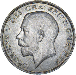 1924 Halfcrown - George V British Silver Coin - Superb