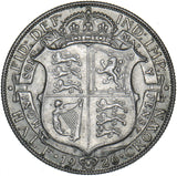 1926 Halfcrown - George V British Silver Coin - Very Nice