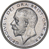 1928 Halfcrown - George V British Silver Coin - Superb