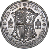 1928 Halfcrown - George V British Silver Coin - Superb