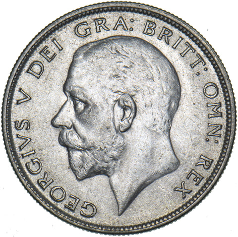 1928 Halfcrown - George V British Silver Coin - Very Nice