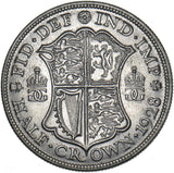 1928 Halfcrown - George V British Silver Coin - Very Nice
