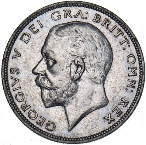1934 Halfcrown - George V British Silver Coin - Very Nice