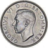1939 Halfcrown - George VI British Silver Coin - Superb