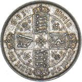 1853 Gothic Florin - Victoria British Silver Coin