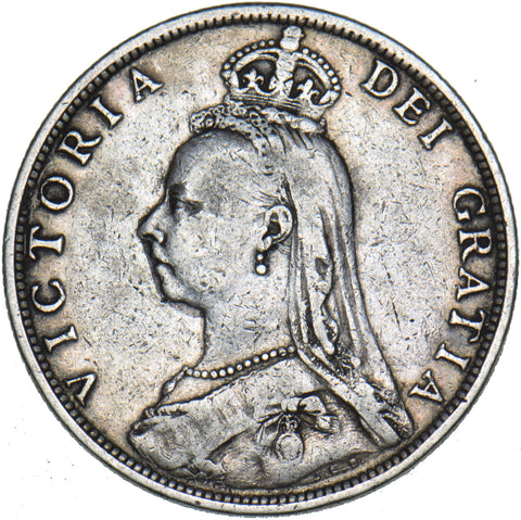 1892 Florin - Victoria British Silver Coin