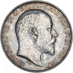 1902 Florin - Edward VII British Silver Coin - Very Nice