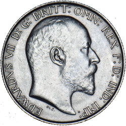 1902 Florin - Edward VII British Silver Coin - Very Nice