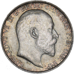 1906 Florin - Edward VII British Silver Coin - Superb