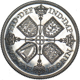 1927 Proof Florin - George V British Silver Coin - Superb