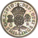 1950 Proof Florin - George VI British  Coin - Very Nice