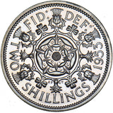 1953 Proof Florin - Elizabeth II British  Coin - Superb