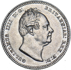 1835 Shilling - William IV British Silver Coin - Very Nice