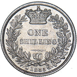 1835 Shilling - William IV British Silver Coin - Very Nice